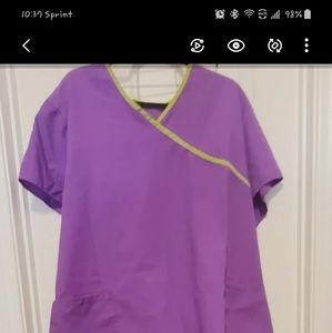 Pop Purple scrub set 2xl
